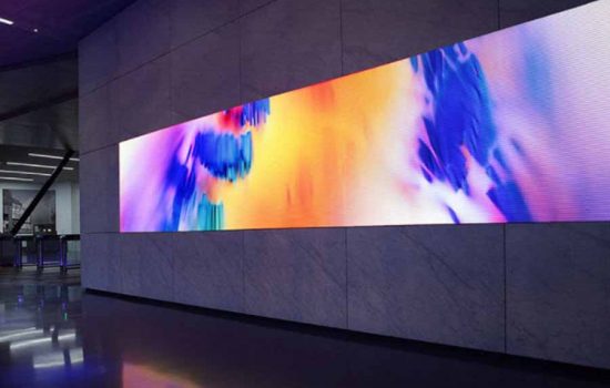 A Wall Video Display