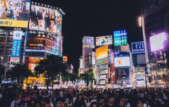 LED Displays in Shibuya